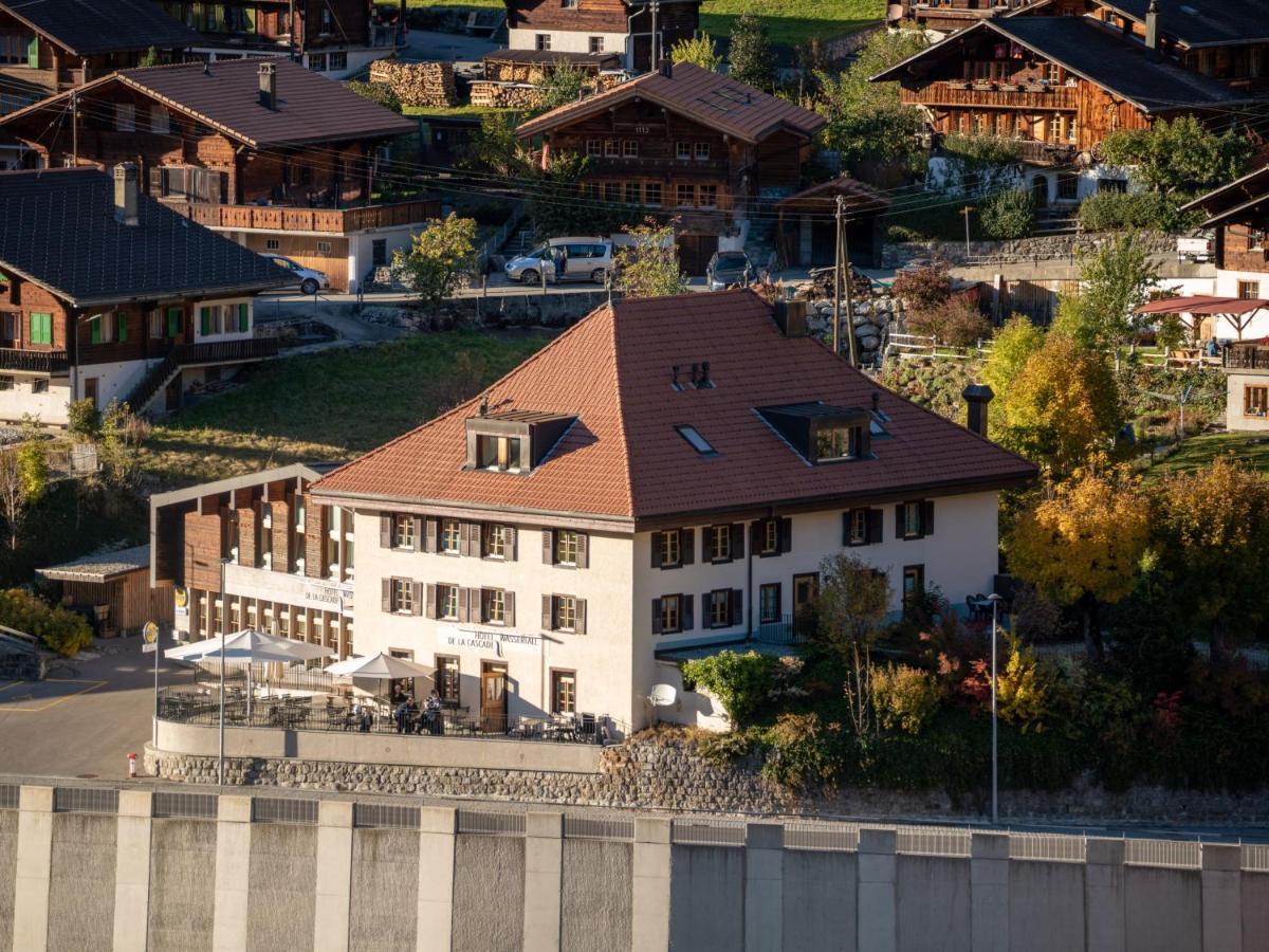 Hotel Wasserfall Jaun Exterior foto